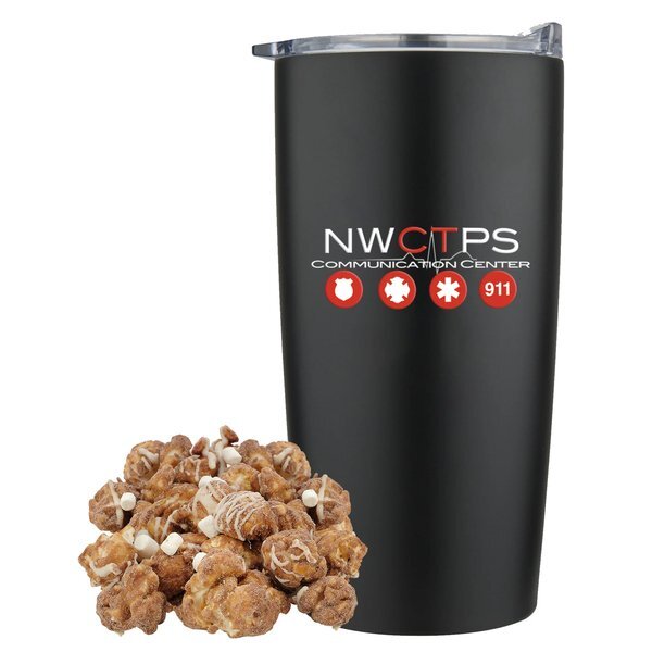 Hot Chocolate Popcorn & Straight Tumbler Gift Set
