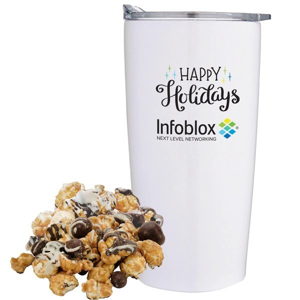 Caramel Latte Popcorn & Straight Tumbler Gift Set