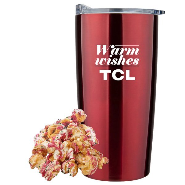 Christmas Crunch Popcorn & Straight Tumbler Gift Set