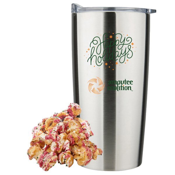 Christmas Crunch Popcorn & Straight Tumbler Gift Set
