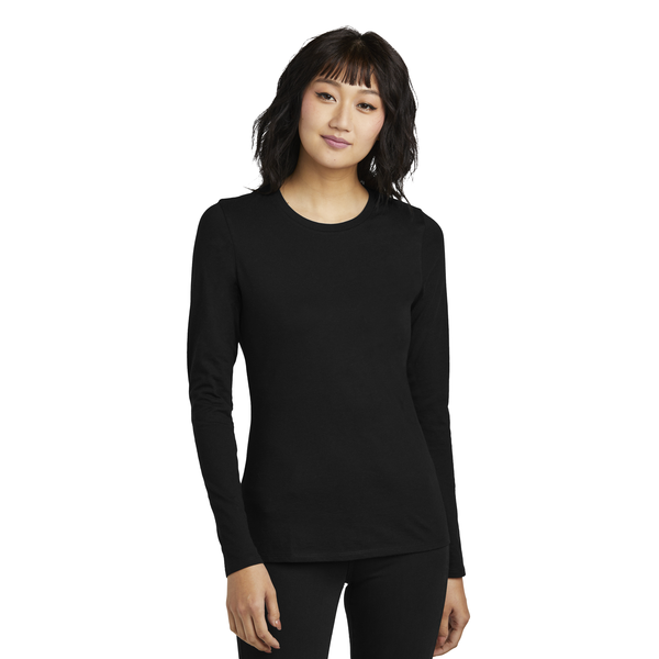 District® Perfect Blend® CVC Long Sleeve Ladies' Tee