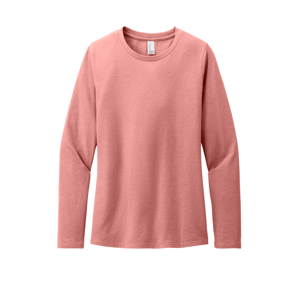 District® Perfect Blend® CVC Long Sleeve Ladies' Tee