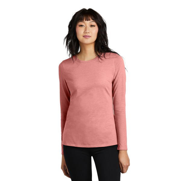 District® Perfect Blend® CVC Long Sleeve Ladies' Tee
