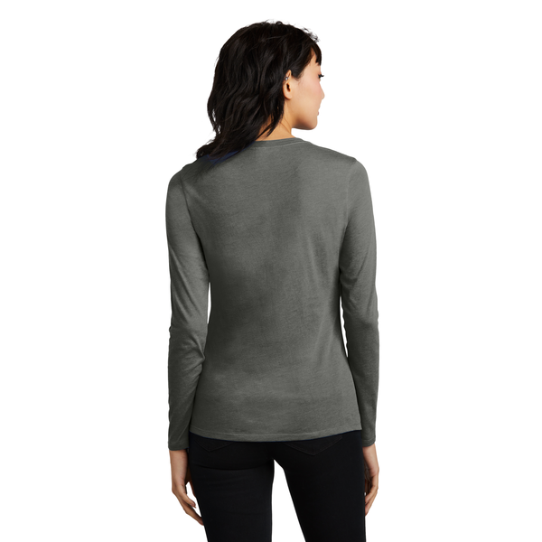 District® Perfect Blend® CVC Long Sleeve Ladies' Tee