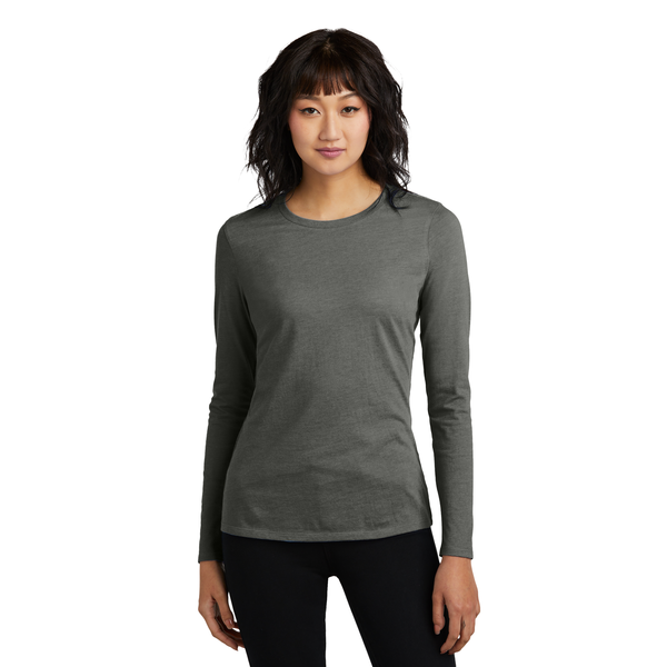 District® Perfect Blend® CVC Long Sleeve Ladies' Tee