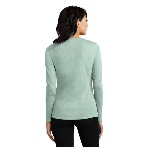 District® Perfect Blend® CVC Long Sleeve Ladies' Tee