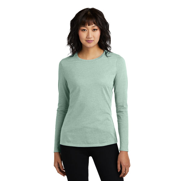 District® Perfect Blend® CVC Long Sleeve Ladies' Tee
