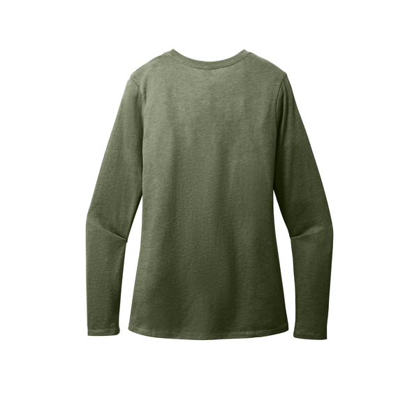 District® Perfect Blend® CVC Long Sleeve Ladies' Tee