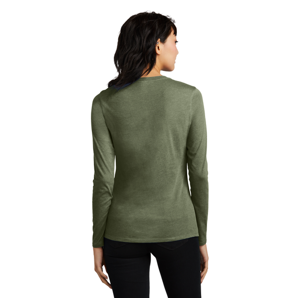 District® Perfect Blend® CVC Long Sleeve Ladies' Tee