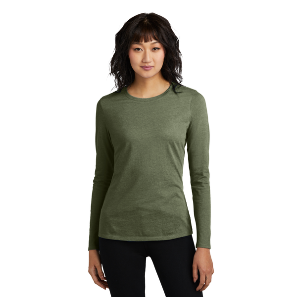 District® Perfect Blend® CVC Long Sleeve Ladies' Tee