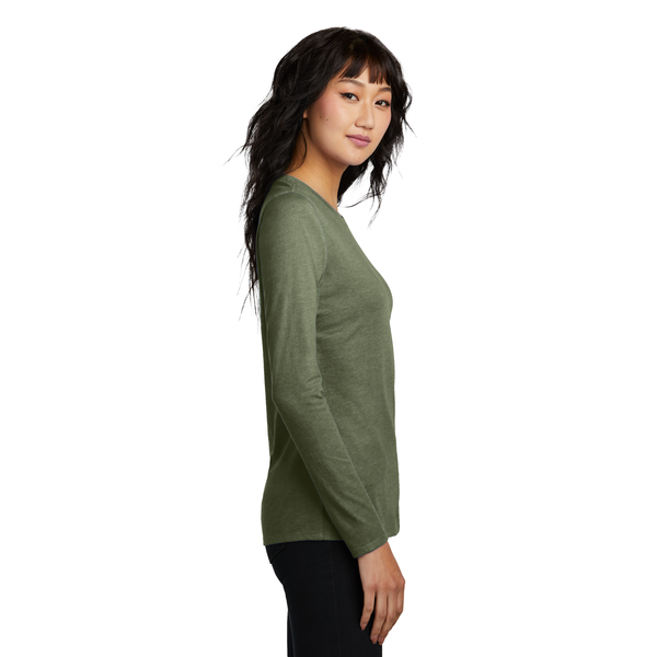 District® Perfect Blend® CVC Long Sleeve Ladies' Tee