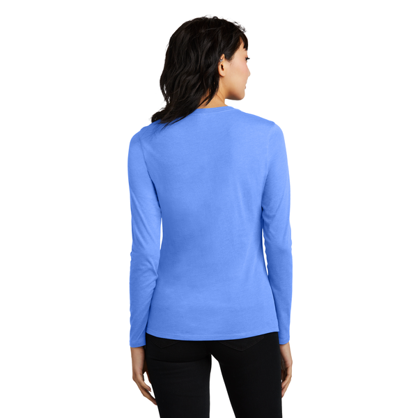 District® Perfect Blend® CVC Long Sleeve Ladies' Tee