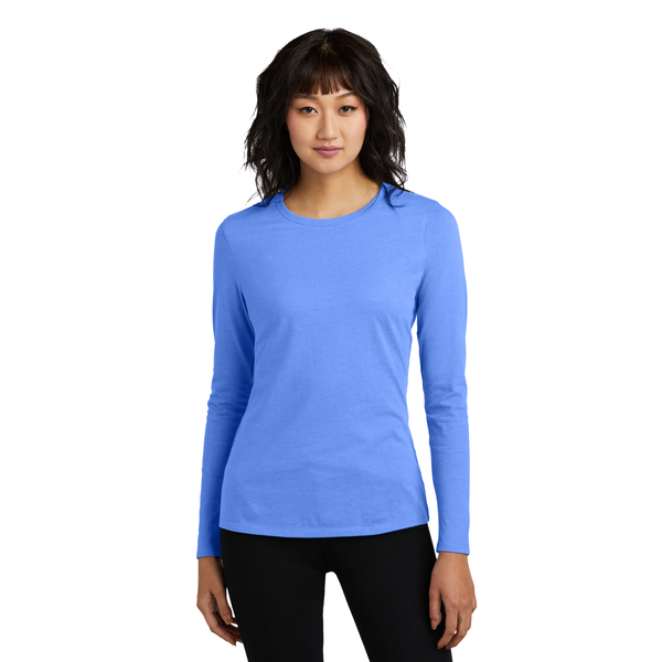 District® Perfect Blend® CVC Long Sleeve Ladies' Tee