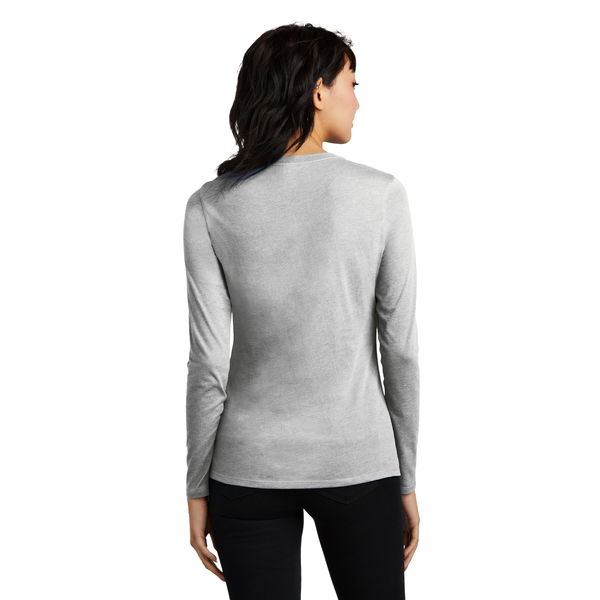 District® Perfect Blend® CVC Long Sleeve Ladies' Tee