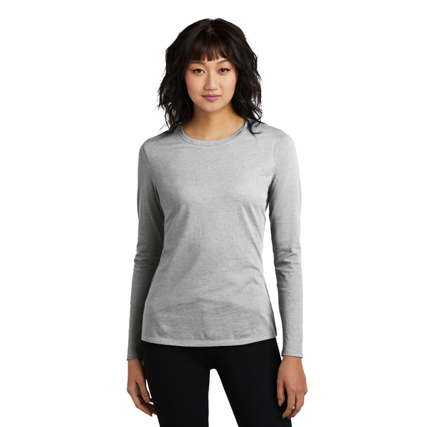 District® Perfect Blend® CVC Long Sleeve Ladies' Tee
