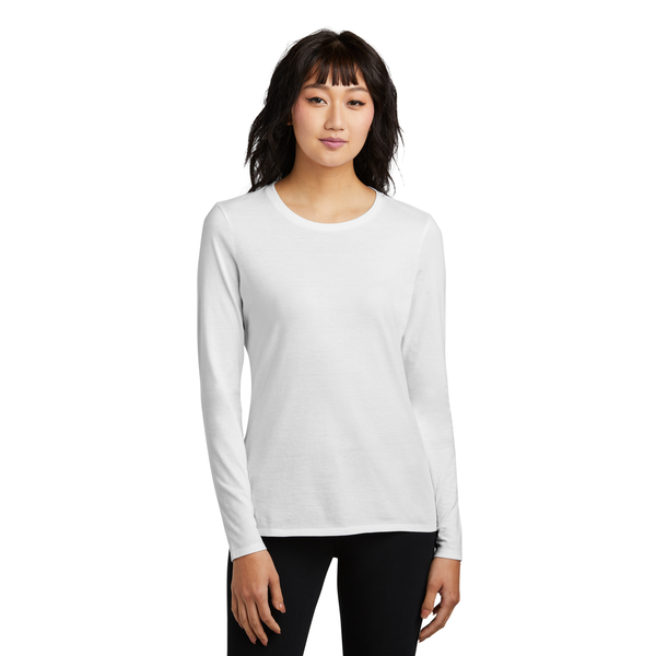 District® Perfect Blend® CVC Long Sleeve Ladies' Tee