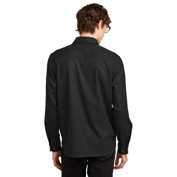 MERCER+METTLE™ Long Sleeve Twill Men's Overshirt