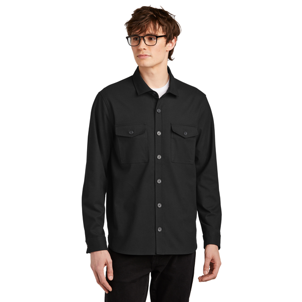 MERCER+METTLE™ Long Sleeve Twill Men's Overshirt