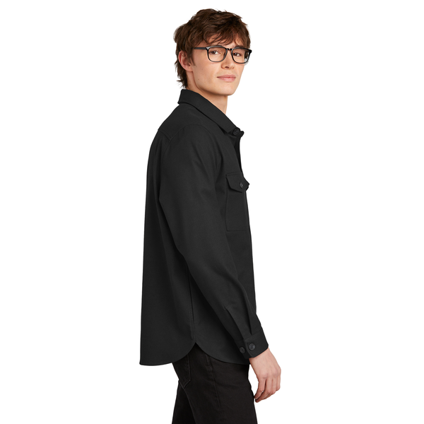 MERCER+METTLE™ Long Sleeve Twill Men's Overshirt