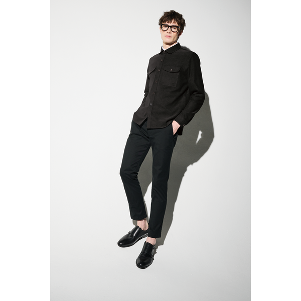 MERCER+METTLE™ Long Sleeve Twill Men's Overshirt