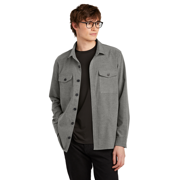 MERCER+METTLE™ Long Sleeve Twill Men's Overshirt