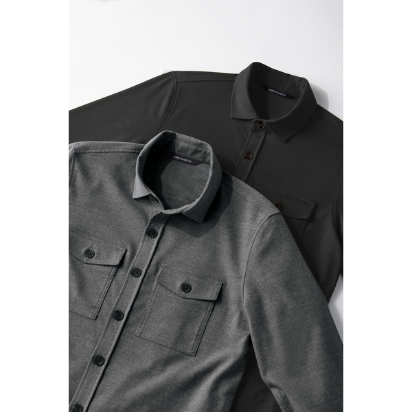 MERCER+METTLE™ Long Sleeve Twill Men's Overshirt
