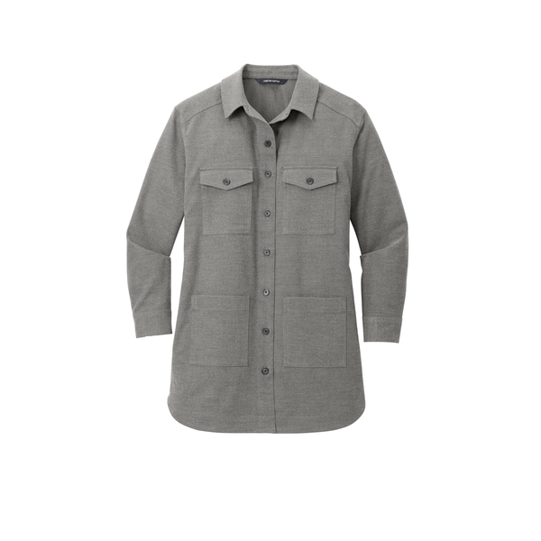 MERCER+METTLE™ Long Sleeve Twill Ladies' Overshirt