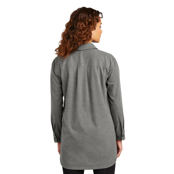 MERCER+METTLE™ Long Sleeve Twill Ladies' Overshirt