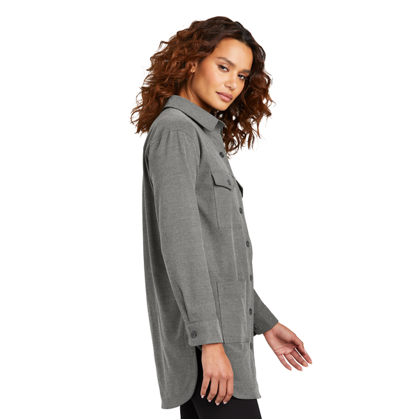 MERCER+METTLE™ Long Sleeve Twill Ladies' Overshirt
