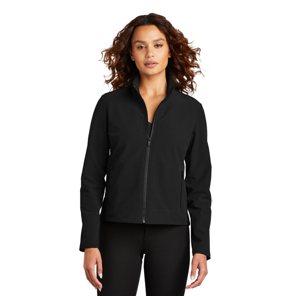 MERCER+METTLE™ Stretch Soft Shell Poly/Spandex Ladies' Jacket