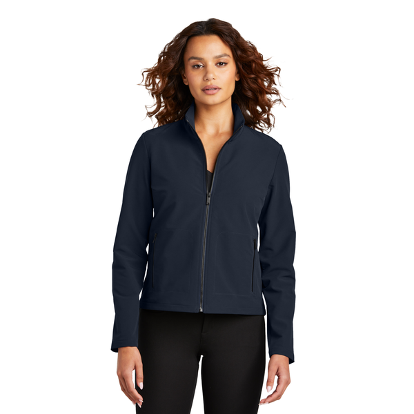 MERCER+METTLE™ Stretch Soft Shell Poly/Spandex Ladies' Jacket