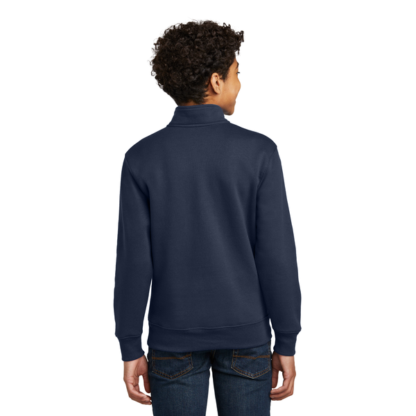 Port & Company® Core Fleece 1/4-Zip Pullover Youth Sweatshirt