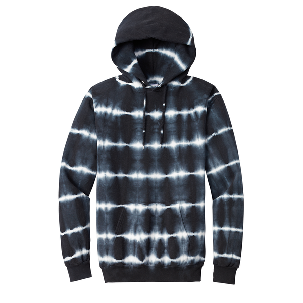 Port & Company® Allover Stripe Tie Dye Cotton/Poly Unisex Fleece