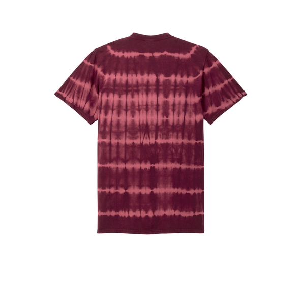 Port & Company® Allover Stripe Tie Dye Cotton Unisex Tee