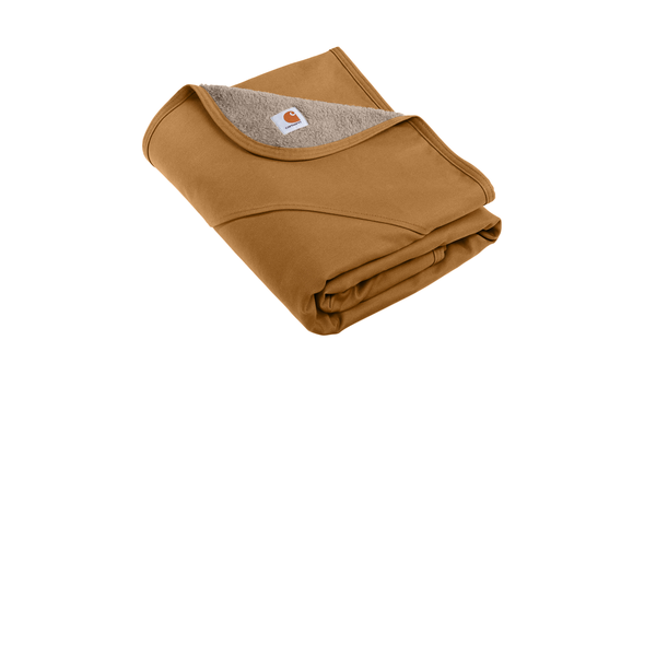 Carhartt® Firm Duck Sherpa-Lined Blanket, 45-1/2" x 59-1/2"