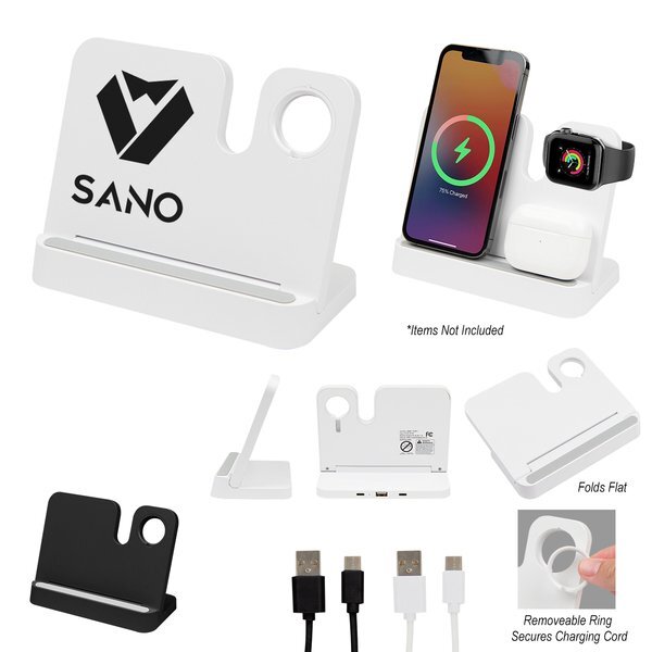 Folding 3-in-1 Charging Station