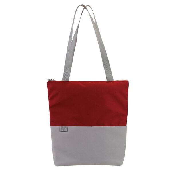 Contempo Two Tone Poly Tote