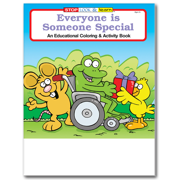 Everyone Is Someone Special Coloring Book Fun Pack