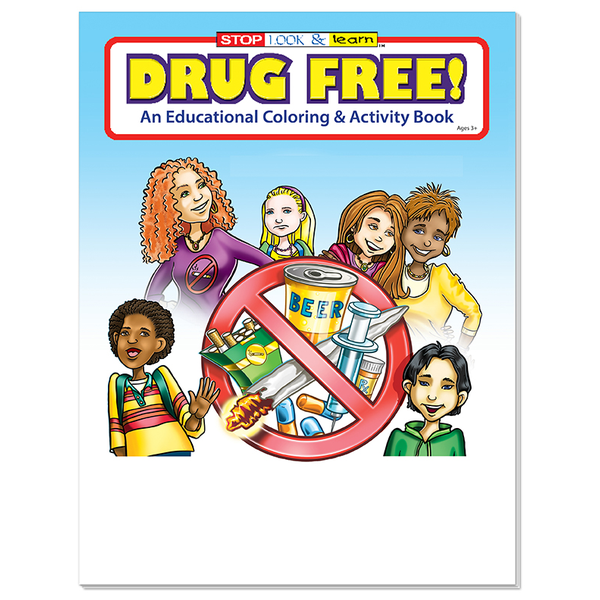 Drug Free Coloring & Activity Book Fun Pack