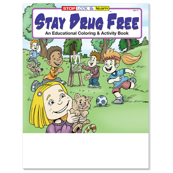 Stay Drug Free Coloring Book Fun Pack