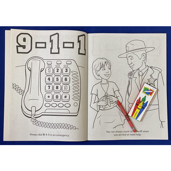 Your Local Sheriff Coloring & Activity Book Fun Pack