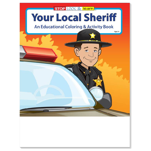 Your Local Sheriff Coloring & Activity Book Fun Pack