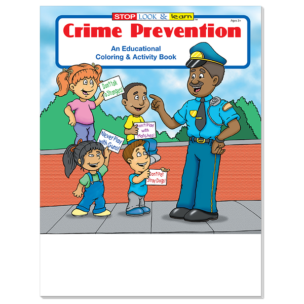 Crime Prevention Coloring Book Fun Pack