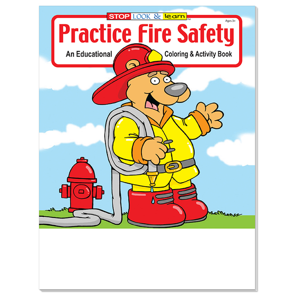 Practice Fire Safety Coloring Book Fun Pack