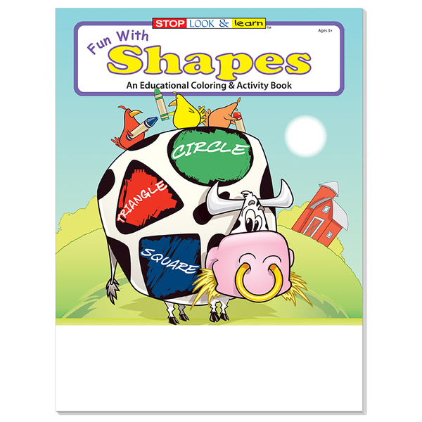 Fun With Shapes Coloring Book Fun Pack