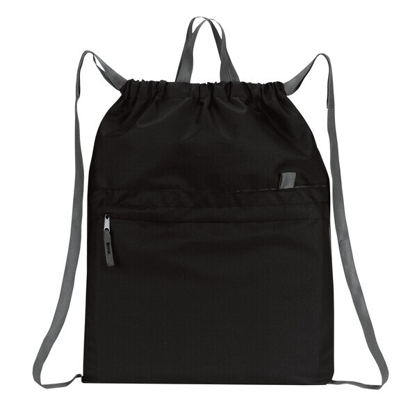 Contempo Poly Drawstring Backpack