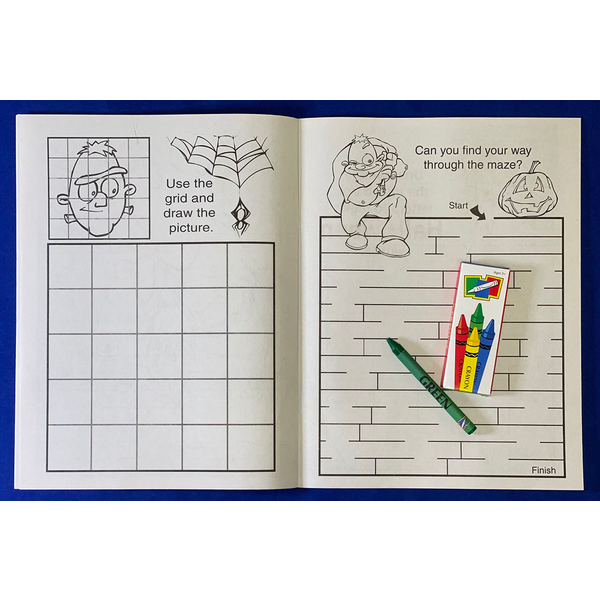 Scary Surprise Coloring Book Fun Pack