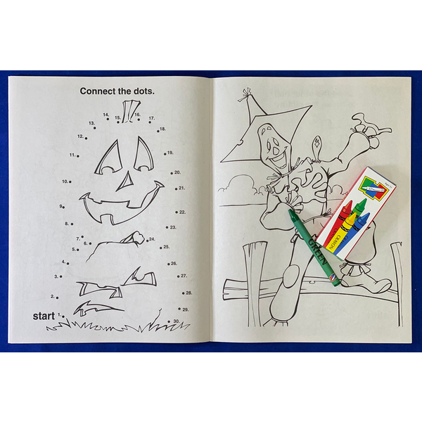 Scary Stuff Coloring & Activity Book Fun Pack