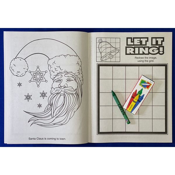 Merry Christmas Coloring & Activity Book Fun Pack