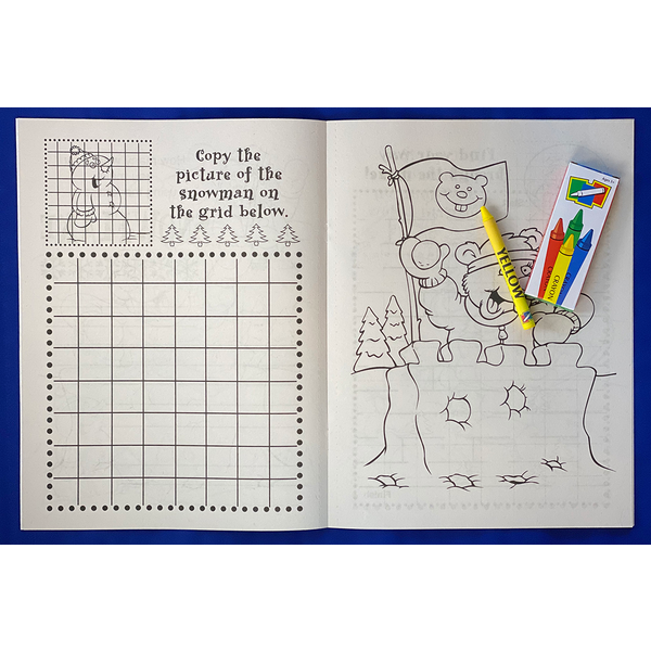 Holiday Fun Coloring Book Fun Pack